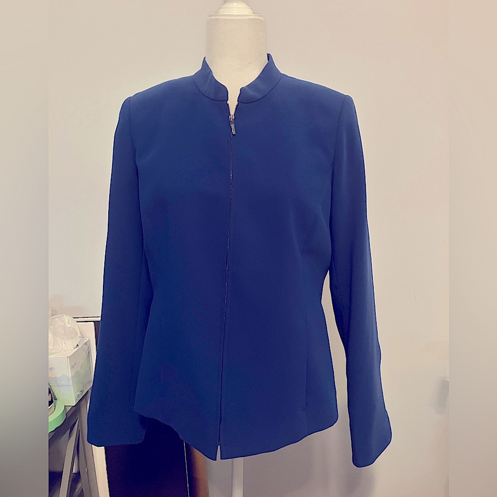 Pendleton Royal Blue Suit Jacket Size 10 EUC
